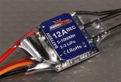 HobbyKing 12A BlueSeries 2-3S Brushless Speed Controller(11429) [Tz12A]